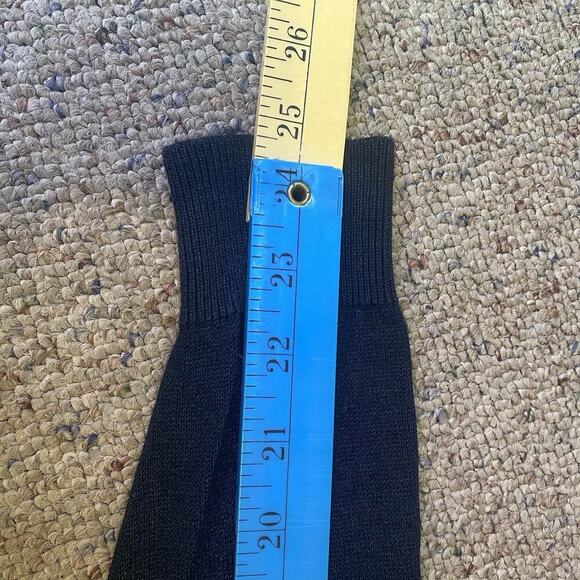 August Silk Woman 3X Knit Cardigan Sweater Black Long Sleeve Silk Luxury Preppy - Picture 5 of 11